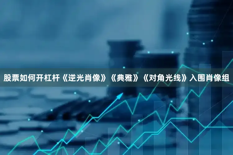 股票如何开杠杆《逆光肖像》《典雅》《对角光线》入围肖像组